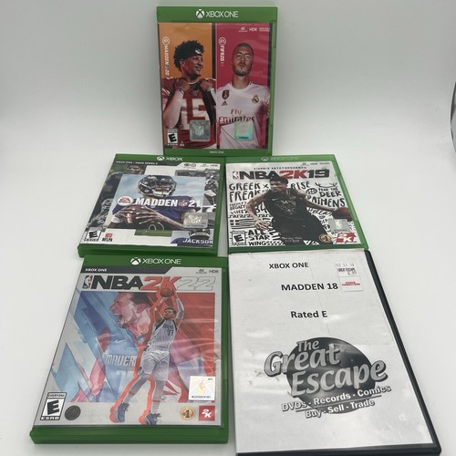 Xbox one madden nba2k fifa - one,