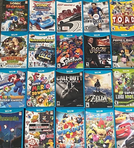 Nintendo wii video - u, games